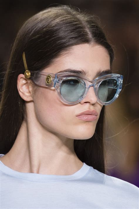 versace catwalk|versace runway sunglasses.